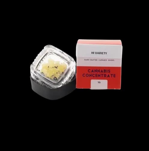 Hi Variety Conc. Sugarwax 1gm PURPLE HAZE cannabis concentrate image