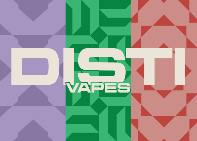 Introducing DISTI: Three ways to vape, one way to wellness.