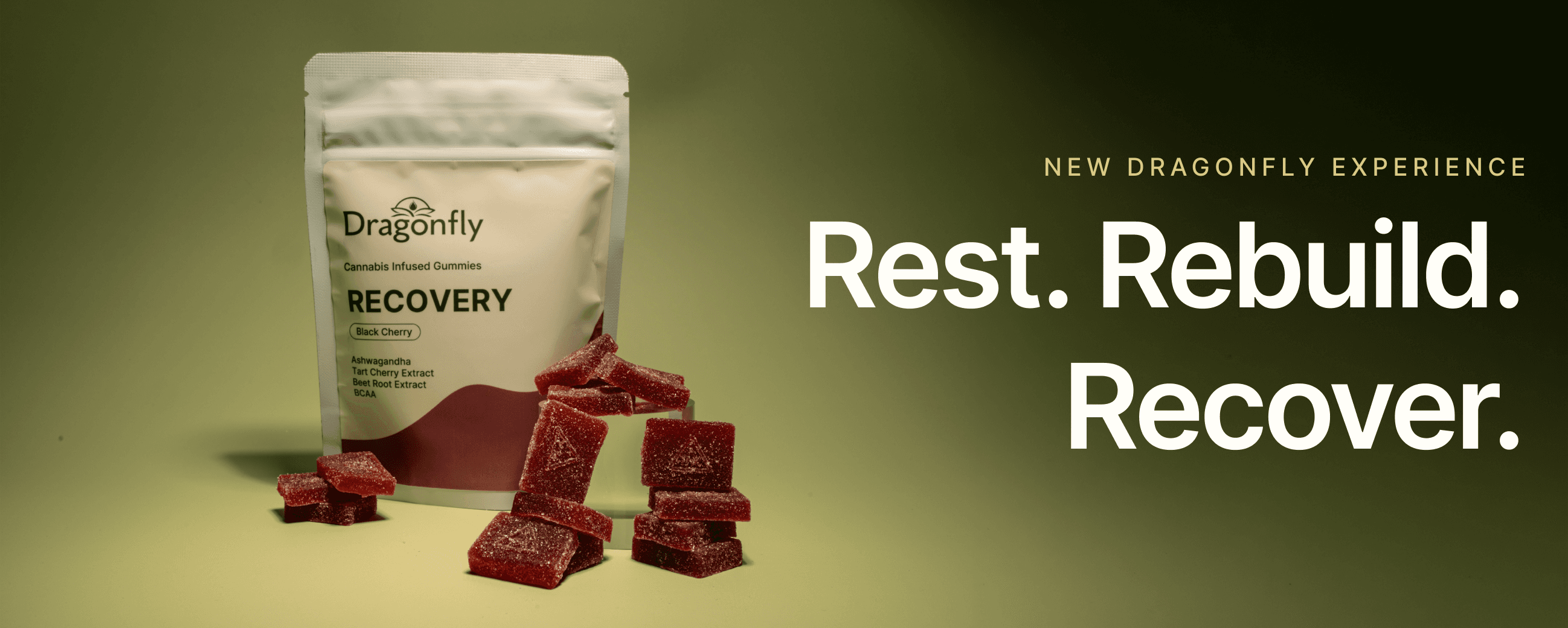 Reset. Rebuild. Recover. Dragonfly’s new experience gummy.